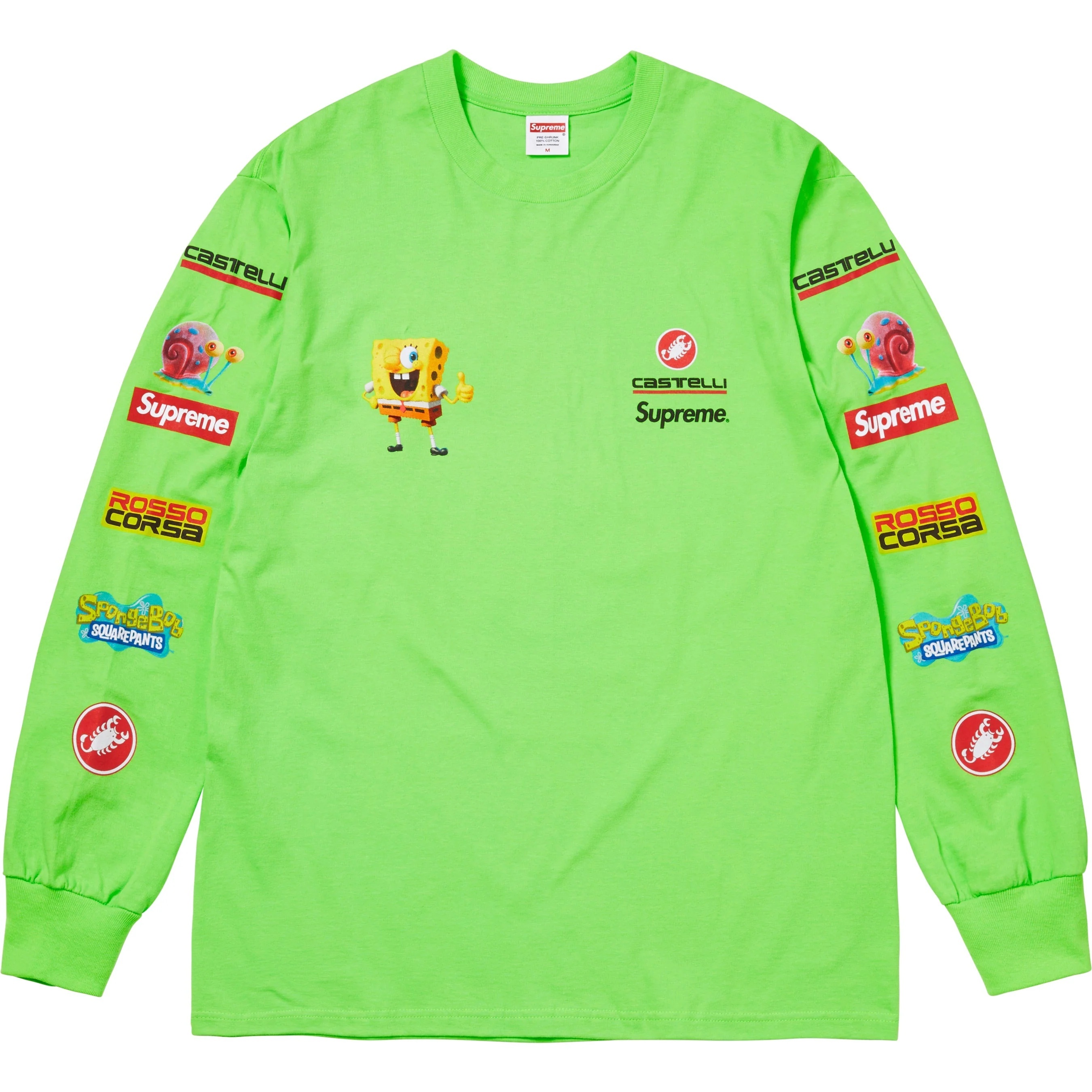 Supreme®/SpongeBob SquarePants/Castelli® Racing L/S Tee view 2